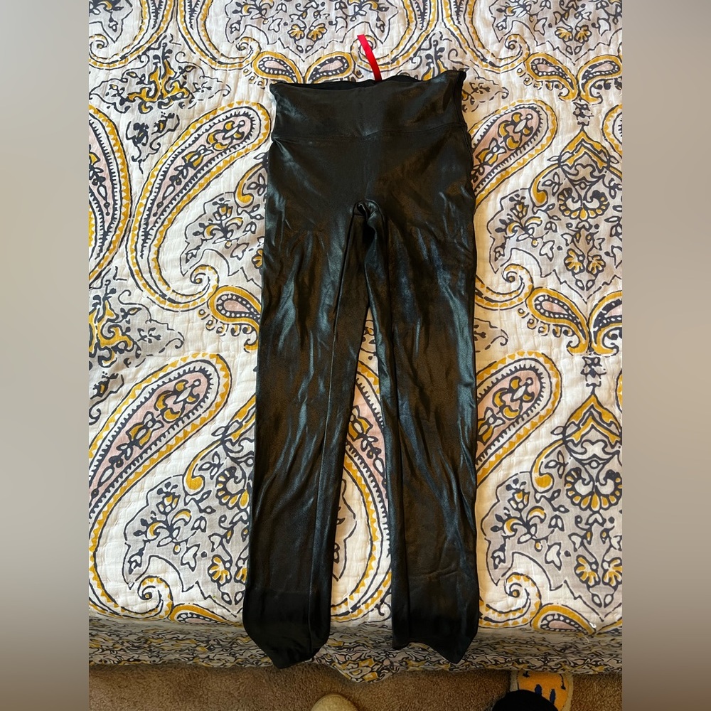 Spanx Faux Leather Leggings